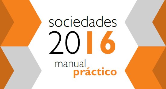 Nuevo manual de sociedades 2016