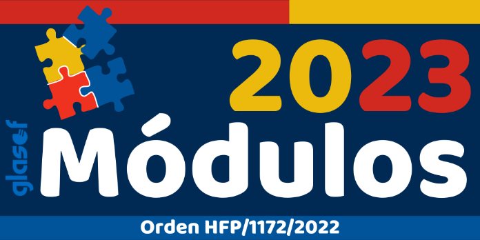Publicada la Orden de módulos para 2023