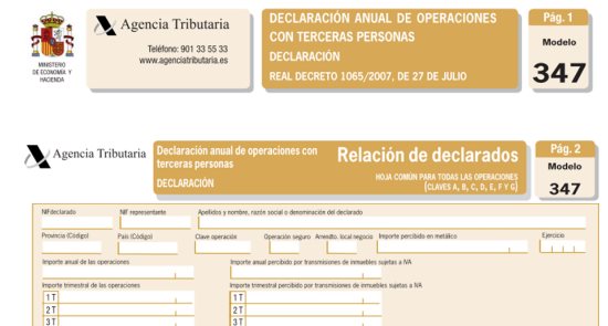 Se establece con carácter indefinido el plazo de presentación del modelo 347 en el mes de febrero
