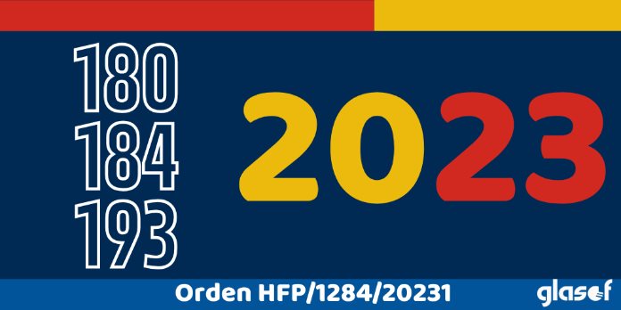 Orden HFP/1284/2023: Aprobados los modelos 180, 184 y 193 para 2023