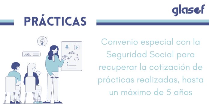 Orden ISM/386/2024: Convenio especial para recuperar la cotización de períodos de prácticas