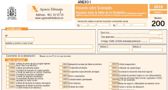 Novedades del Impuesto sobre Sociedades 2018