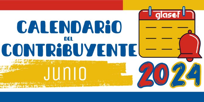 Calendario del contribuyente 2024: Junio