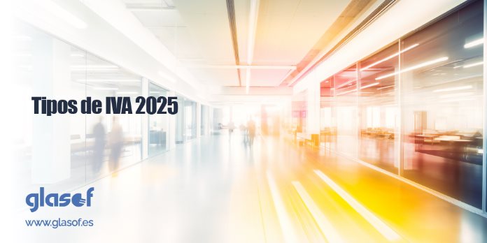 Tipos impositivos de IVA 2025