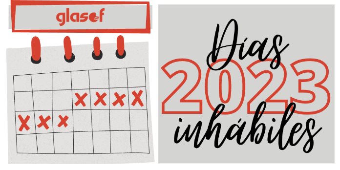 Calendario de días inhábiles 2023