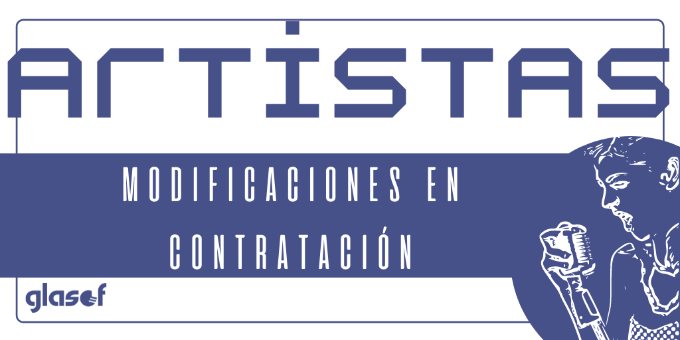 Real Decreto-ley 5/2022: Modificaciones en la contratación de artistas