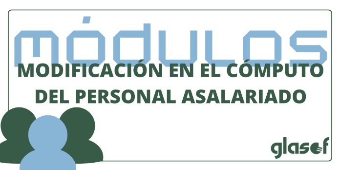 STS 1667/2023: Modificación en el cómputo del personal asalariado en módulos